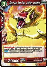 Great Ape Son Goku, Abilities Amplified (BT8-004) [Malicious Machinations]