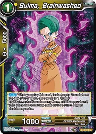 Bulma, Brainwashed (BT8-076) [Malicious Machinations]