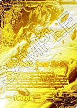 Son Goku & Vegeta // SSB Vegito, Energy Eruption (Championship Final 2019) (Gold Metal Foil) (BT7-025_PR) - Tournament Promotion Cards