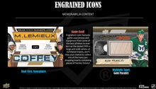 2024-25 Upper Deck Engrained Icons Hockey Hobby Box