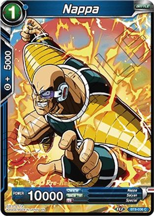 Nappa (BT8-036_PR) [Malicious Machinations Prerelease Promos]