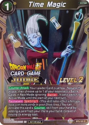 Time Magic (Level 2) (BT5-101) [Judge Promotion Cards]
