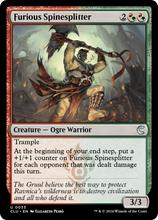 Furious Spinesplitter [Ravnica: Clue Edition]