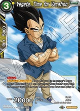 Vegeta, Time for Vacation (EX09-02) [Saiyan Surge]