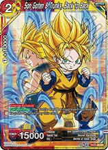 Son Goten & Trunks, Back to Back (EX09-05) [Saiyan Surge]