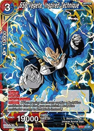 SSB Vegeta, Inspired Technique (BT9-105) [Universal Onslaught]