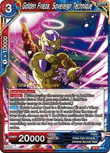 Golden Frieza, Sovereign Technique (BT9-106) [Universal Onslaught]