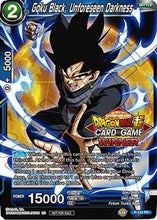 Goku Black, Unforeseen Darkness (Regional Championship 2020) (P-124) [Tournament Promotion Cards]
