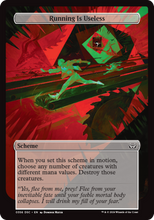 Running Is Useless (DSC-356) - Duskmourn: House of Horror Commander