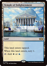 Temple of Enlightenment (TDC-401) - Commander: Tarkir: Dragonstorm