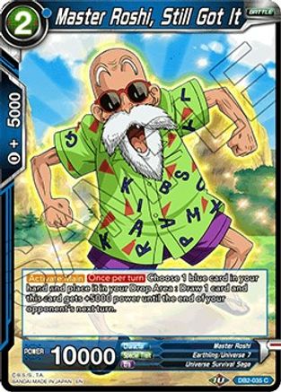 Master Roshi, Still Got It (DB2-035) [Divine Multiverse]