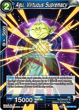Agu, Virtuous Supremacy (DB2-060) [Divine Multiverse]