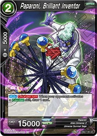 Paparoni, Brilliant Inventor (DB2-139) [Divine Multiverse]