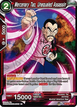 Mercenary Tao, Unequaled Assassin (BT10-027) [Rise of the Unison Warrior]