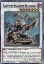 Rampaging Smashtank Rhynosaber [ROTD-EN093] Super Rare