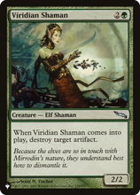 Viridian Shaman (PLST-MRD-139) - The List