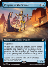 Prophet of the Scarab (Extended Art) (-025) - Commander: Aetherdrift