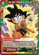 Son Goku, Unwavering Conviction (DB3-116) [Giant Force]