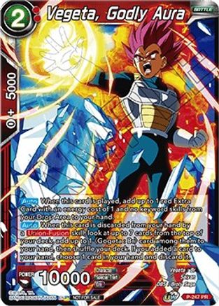 Vegeta, Godly Aura (P-247) [Promotion Cards]
