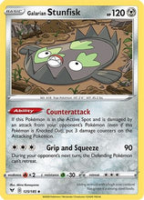 Galarian Stunfisk (125/185) [Sword & Shield: Vivid Voltage]