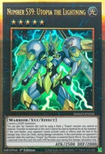 Number S39: Utopia the Lightning [MAGO-EN034] Gold Rare
