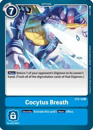 Cocytus Breath [ST2-16] [Starter Deck: Cocytus Blue]