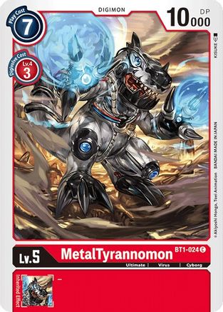 MetalTyrannomon [BT1-024] [Release Special Booster Ver.1.0]