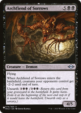Archfiend of Sorrows (PLST-MH2-74) - The List