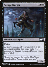 Savage Gorger (PLST-M20-291) - The List