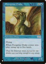 Peregrine Drake (PLST-USG-88) - The List