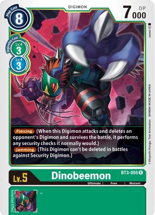 Dinobeemon [BT3-055] [Release Special Booster Ver.1.5]