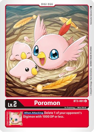 Poromon [BT3-001] [Release Special Booster Ver.1.5]