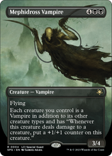 Mephidross Vampire (Borderless) [The Lost Caverns of Ixalan Special Guests]