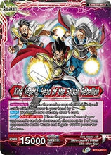 King Vegeta // King Vegeta, Head of the Saiyan Rebellion (Common) (BT13-002) [Supreme Rivalry]