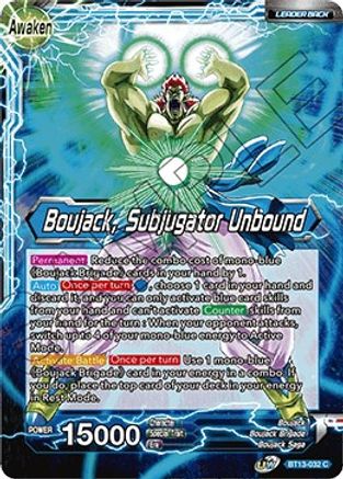 Boujack // Boujack, Subjugator Unbound (Common) (BT13-032) [Supreme Rivalry]