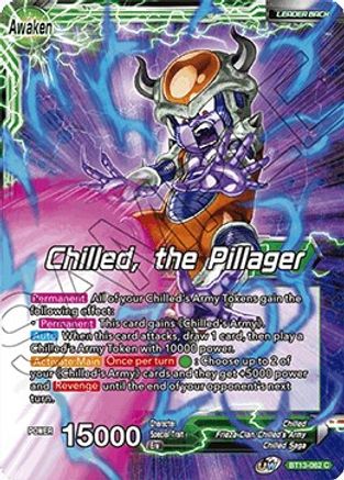 Chilled // Chilled, the Pillager (Common) (BT13-062) [Supreme Rivalry]