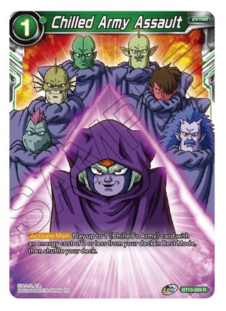 Chilled Army Assault (Rare) (BT13-089) [Supreme Rivalry]