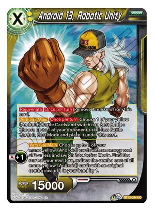Android 13, Robotic Unity (Uncommon) (BT13-094) [Supreme Rivalry]
