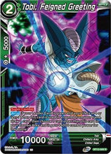 Tobi, Feigned Greeting (Rare) (BT13-068) [Supreme Rivalry]