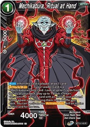 Mechikabura, Ritual at Hand (Rare) (BT13-143) [Supreme Rivalry]