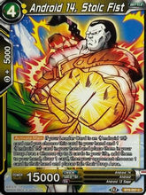Android 14, Stoic Fist (Reprint) (BT9-057) [Battle Evolution Booster]