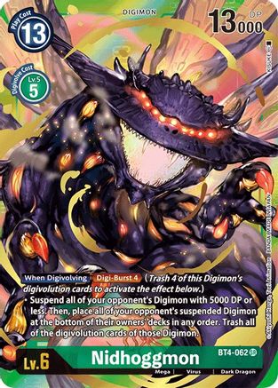 Nidhoggmon [BT4-062] (Alternate Art) [Great Legend]