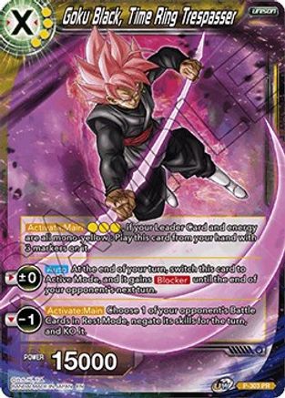 SS Rose Goku Black, Time Ring Trespasser (P-303) [Tournament Promotion Cards]