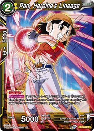 Pan, Heroine's Lineage (P-304) [Tournament Promotion Cards]