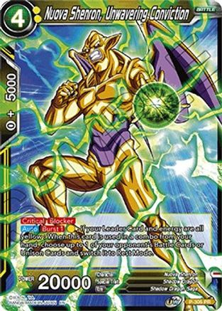 Nuova Shenron, Unwavering Conviction (P-305) [Tournament Promotion Cards]