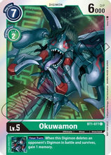 Okuwamon [BT1-077] (Event Pack) [Release Special Booster Ver.1.0 Promos]