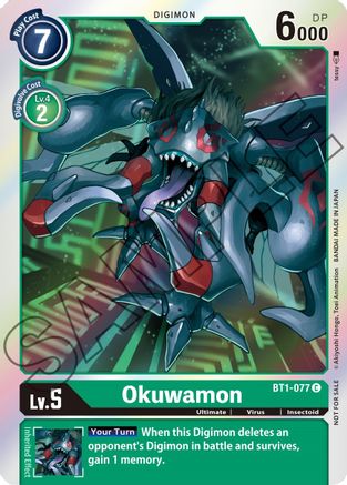 Okuwamon [BT1-077] (Event Pack) [Release Special Booster Ver.1.0 Promos]