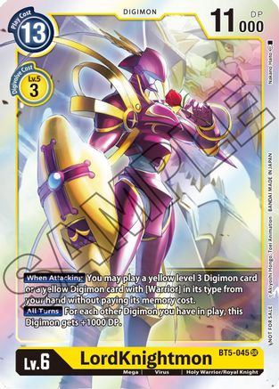 LordKnightmon [BT5-045] (Event Pack) [Battle of Omni Promos]