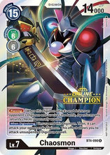 Chaosmon [BT4-090] (Online Champion) [Great Legend Promos]