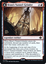 Brass's Tunnel-Grinder // Tecutlan, the Searing Rift [The Lost Caverns of Ixalan Prerelease Cards]